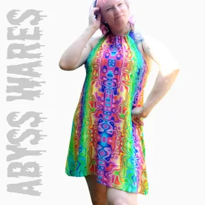 Cyber Rainbow Sundress