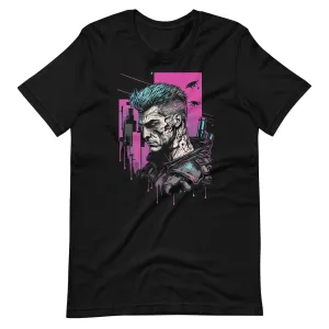 Cyberpunk Color Glitch Unisex Tee
