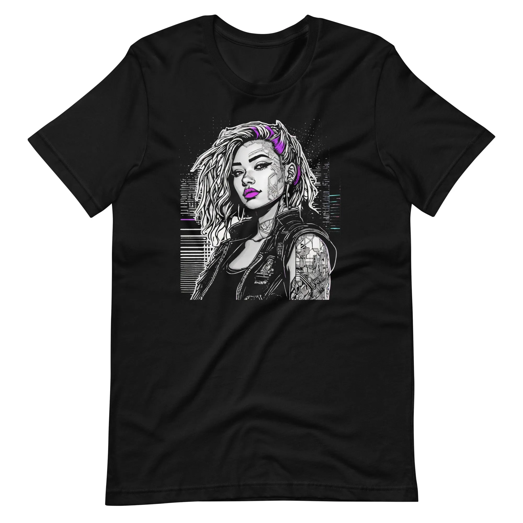 Cyberpunk Girl Unisex Tee