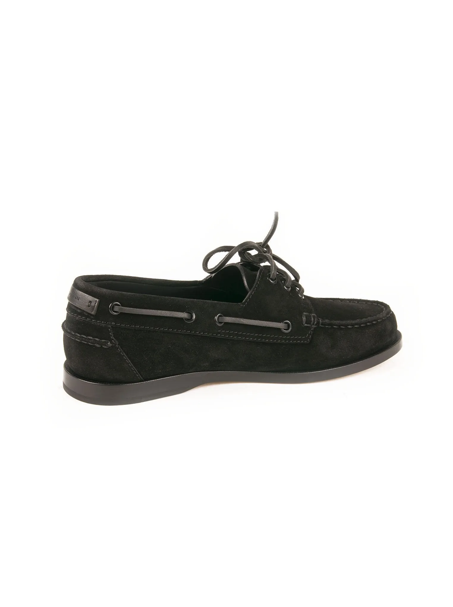 Deck 20 Suede Loafer - Black