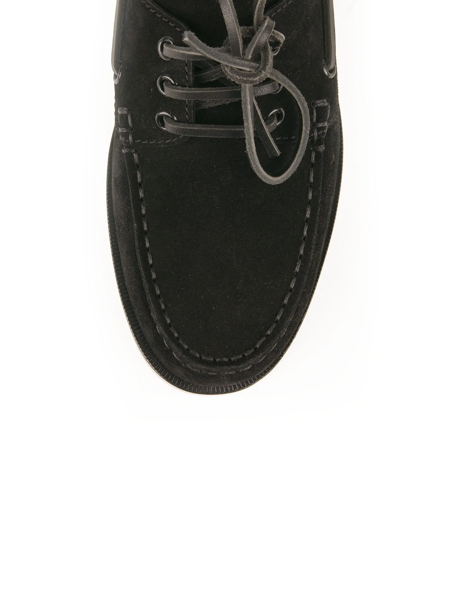 Deck 20 Suede Loafer - Black
