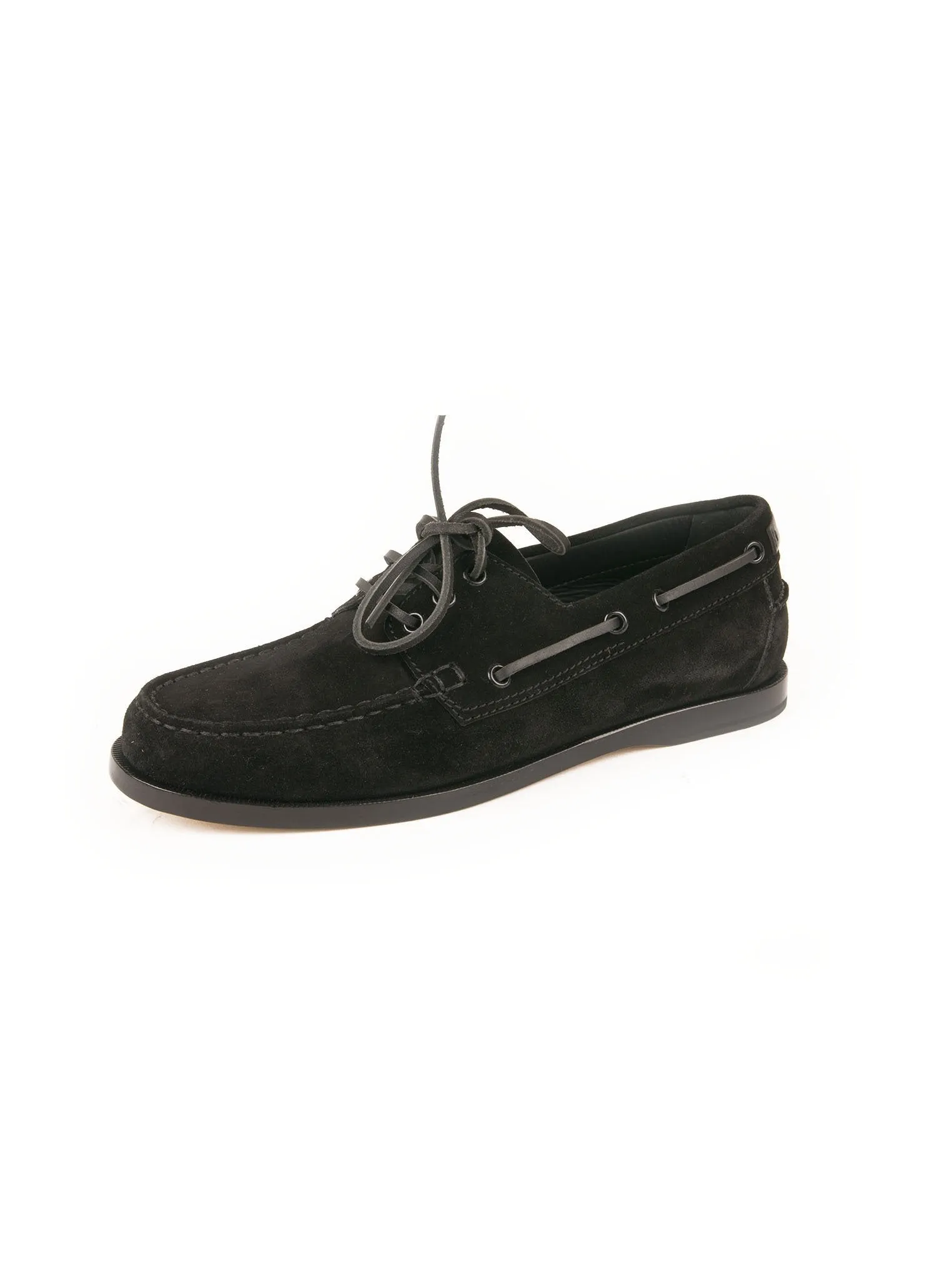 Deck 20 Suede Loafer - Black