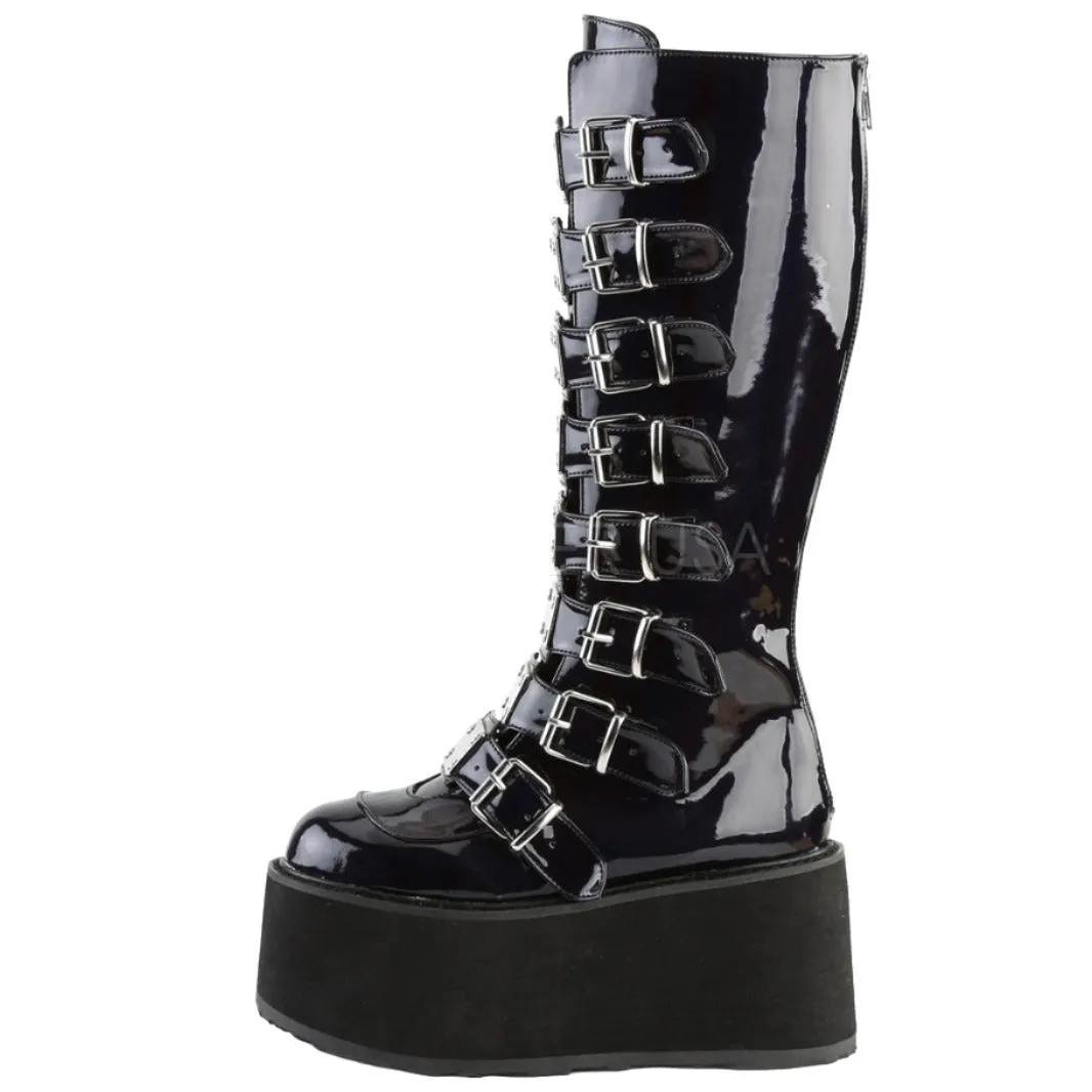 DemoniaCult DAMNED-318 Boots Hologram