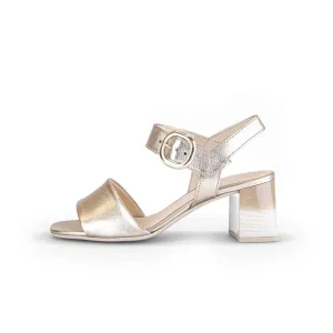 *FINAL SALE*41.700.62 - Gold Leather||*VENTE FINALE*41.700.62 - Cuir doré