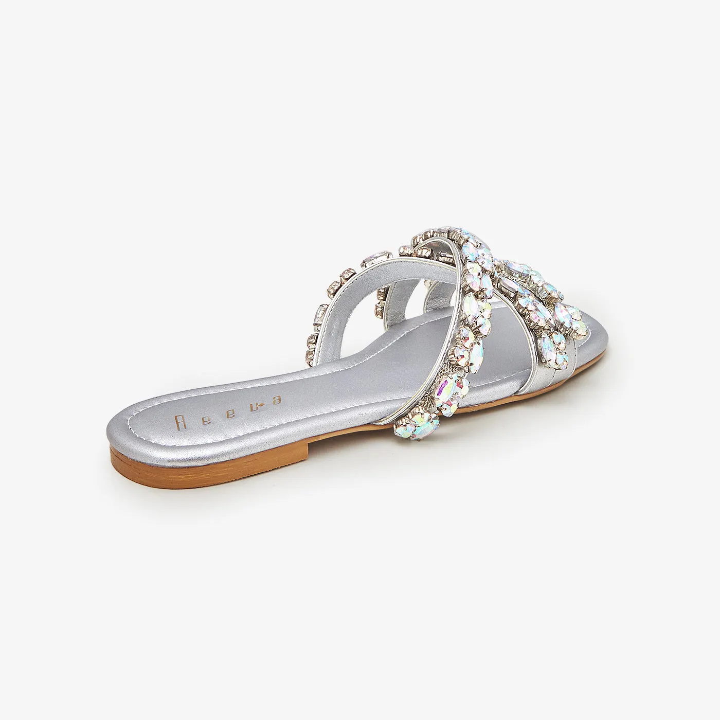 Flashy Rhinestone Flats