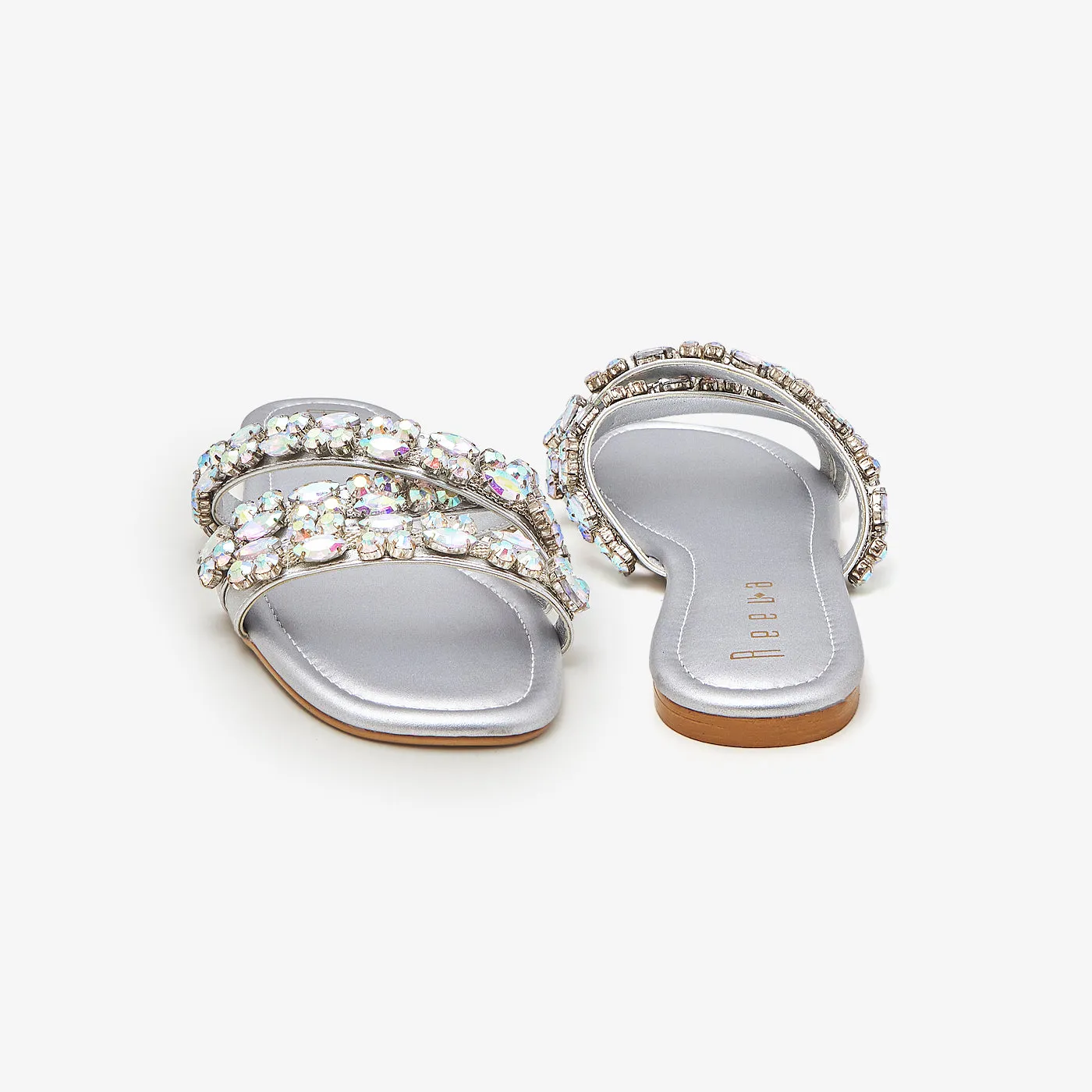 Flashy Rhinestone Flats