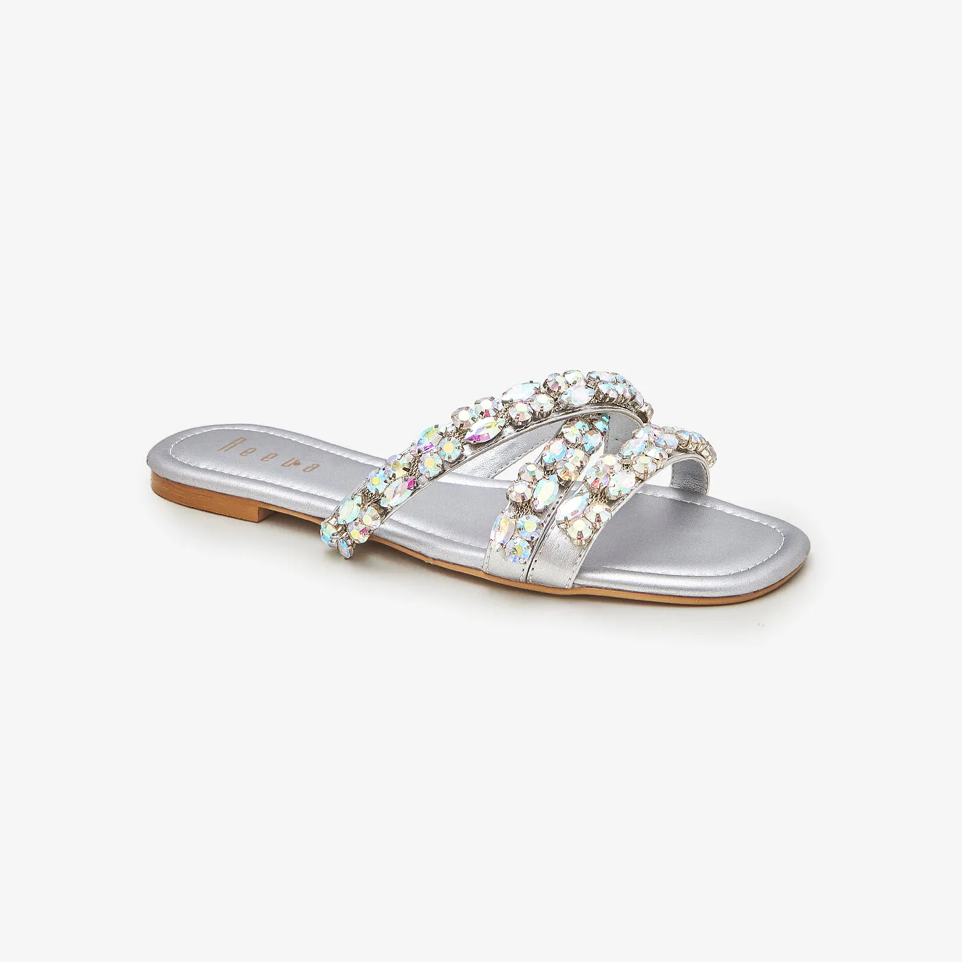 Flashy Rhinestone Flats