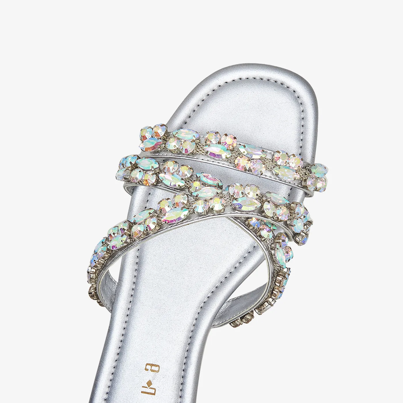 Flashy Rhinestone Flats