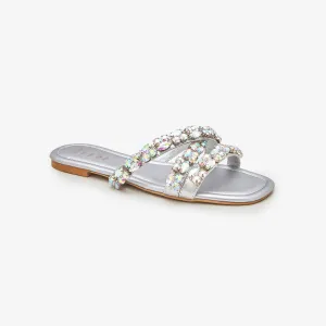 Flashy Rhinestone Flats