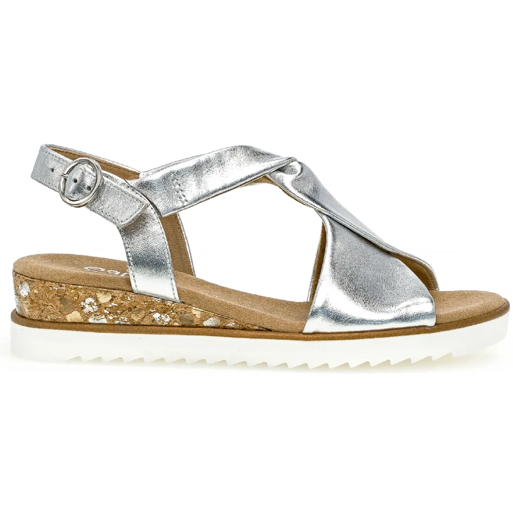 Gabor Rich Silber Sandals