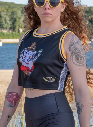 Ganesh Crop Basketball Jersey