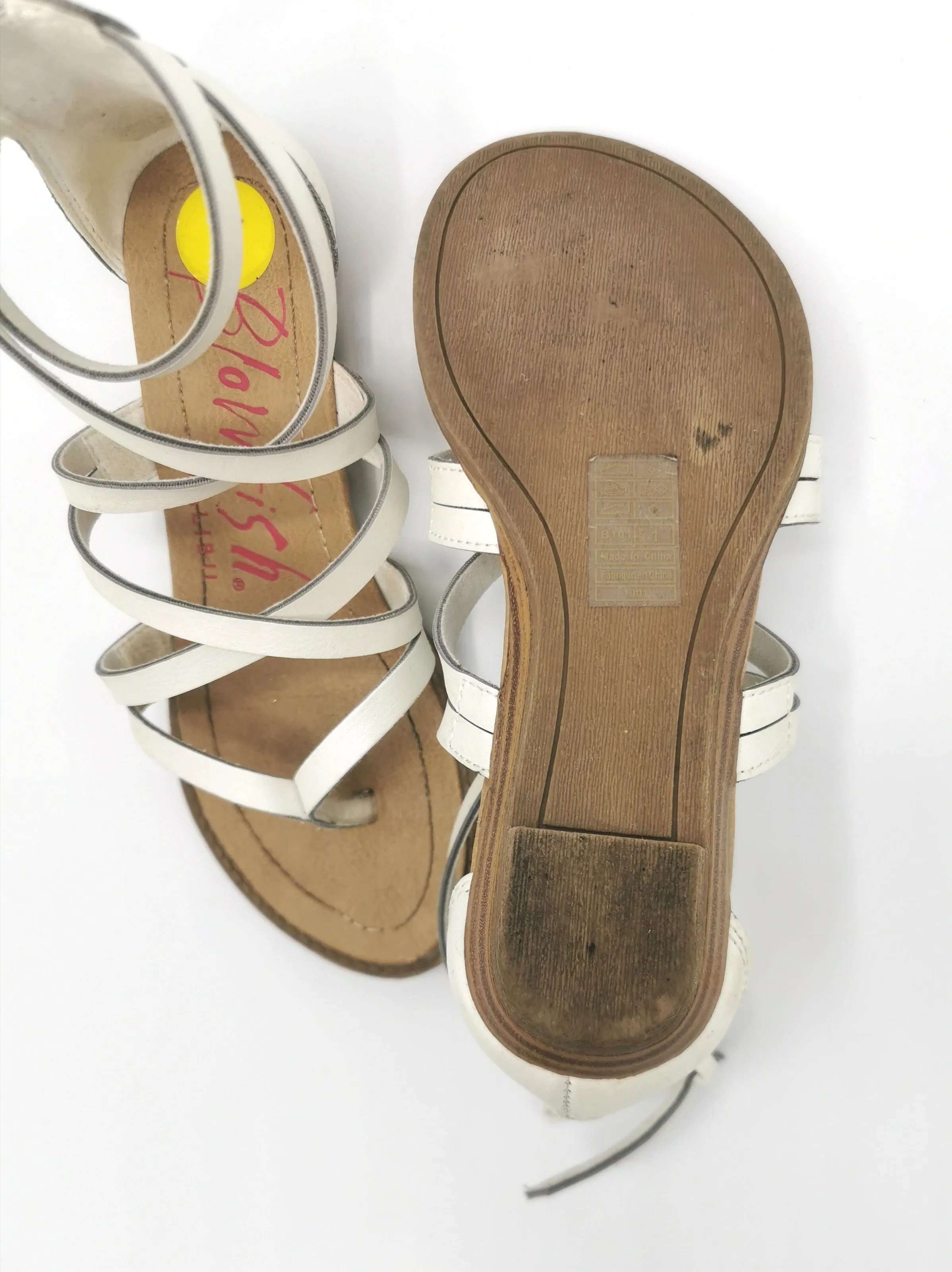 GIRL SIZE 1 YOUTH - BLOWFISH, Gladiator Sandals EUC B12