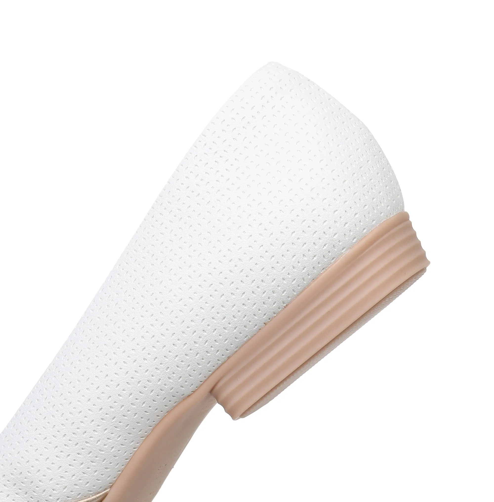 Gleaming Charm White & Gold Slip-on (250.196)