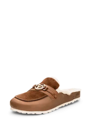 Golden Icon - Cloafer Fur Cognac