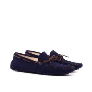 Happy Driver - Calf Suede Dark Brown