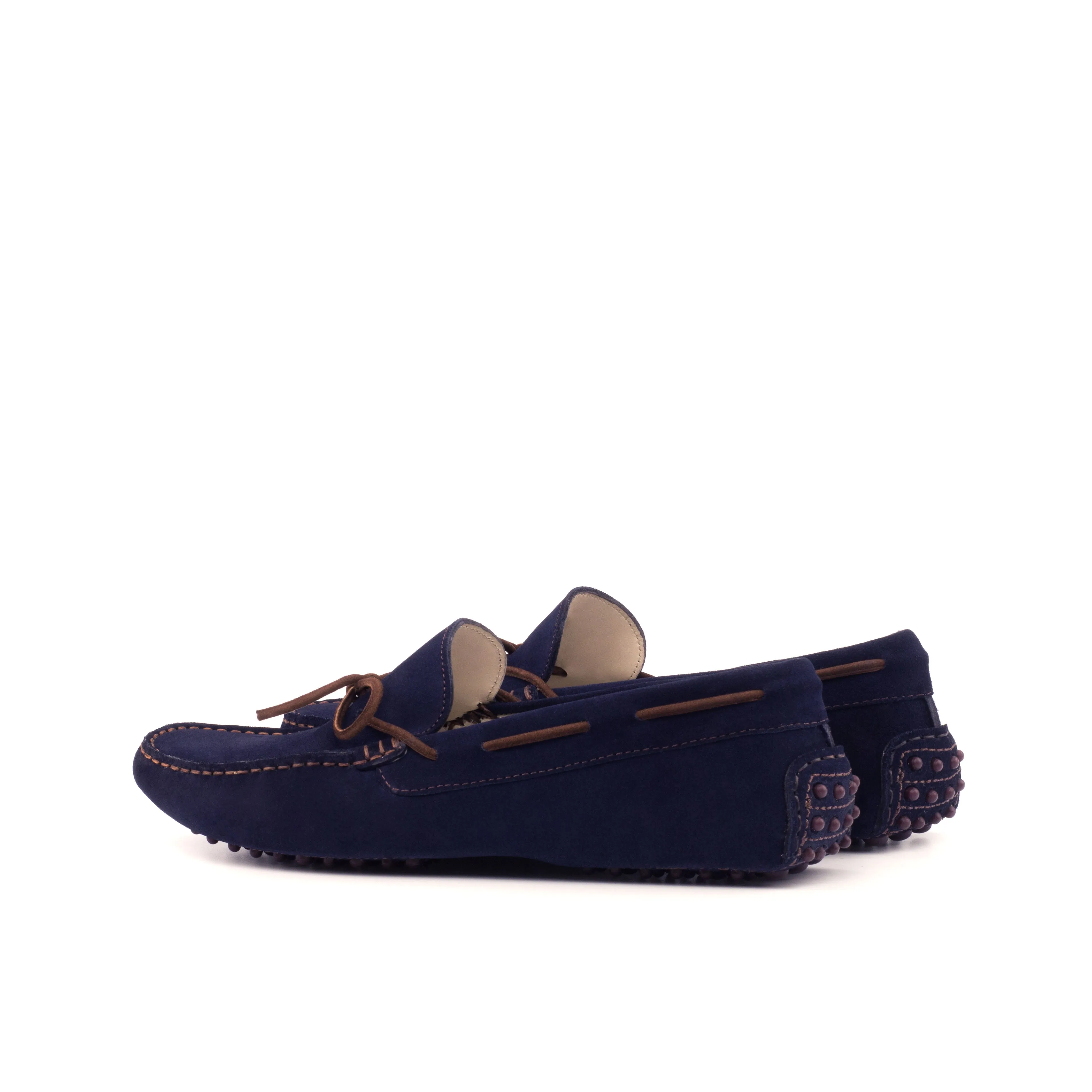Happy Driver - Calf Suede Dark Brown
