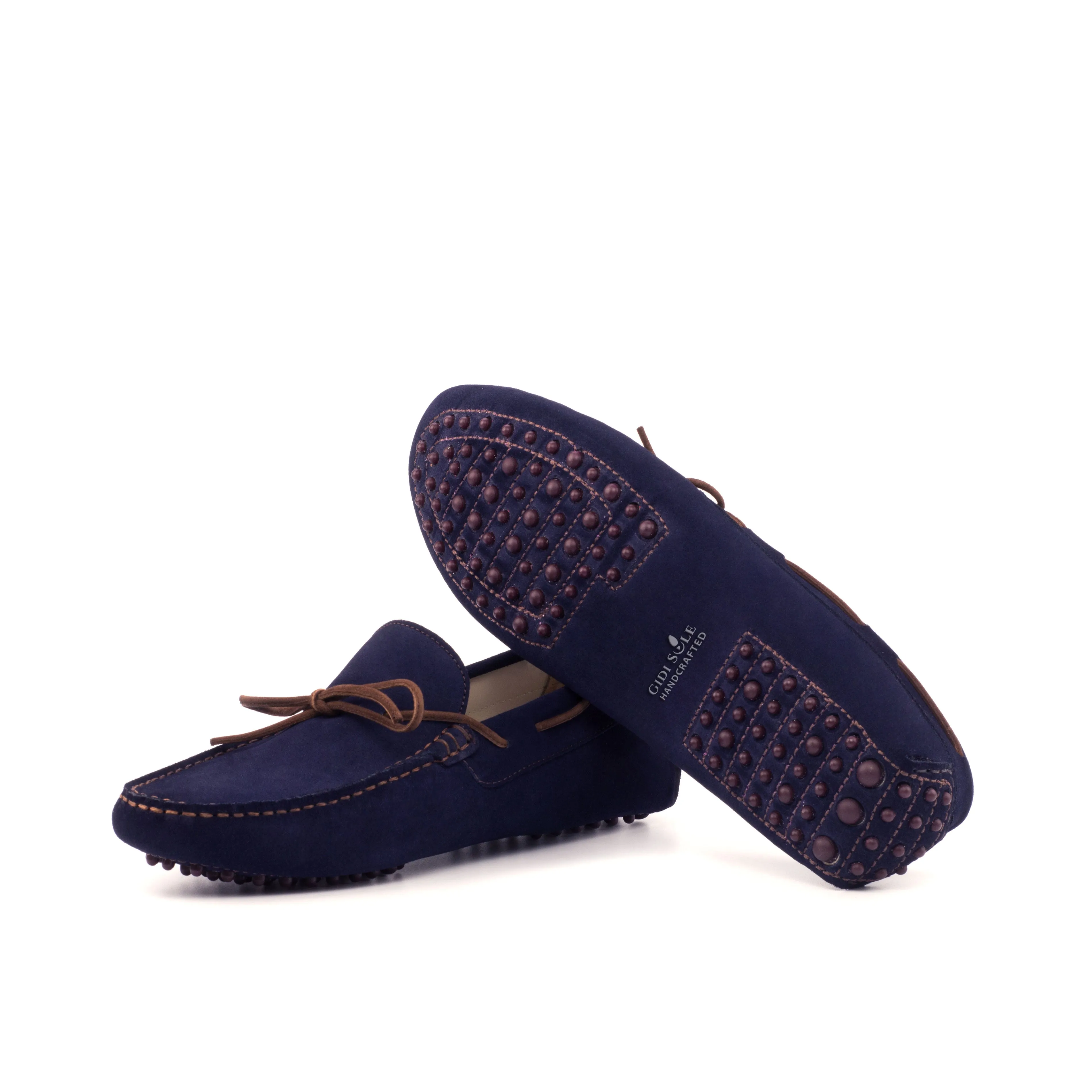 Happy Driver - Calf Suede Dark Brown