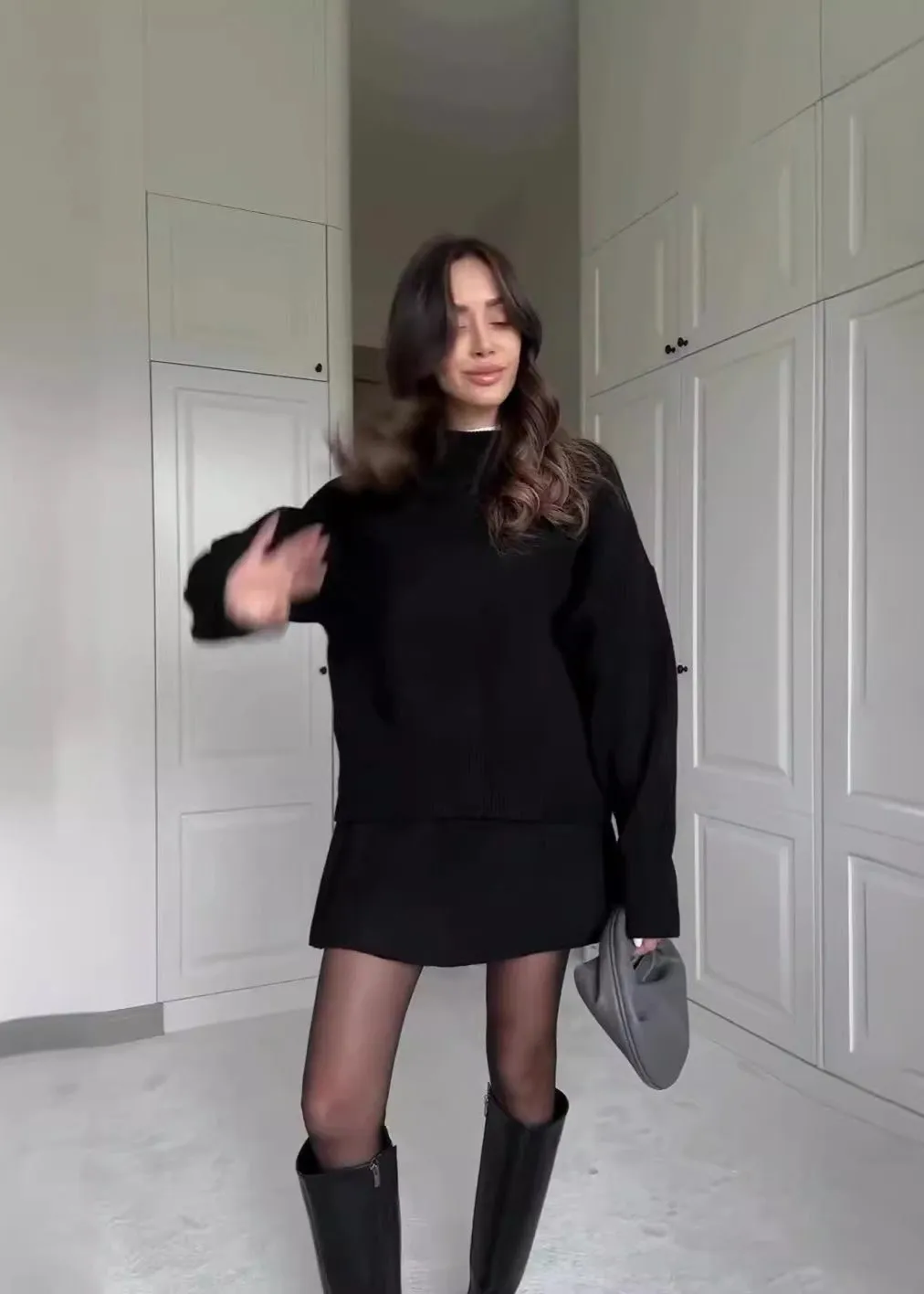 Harper - Knit Sweater and Skirt Set