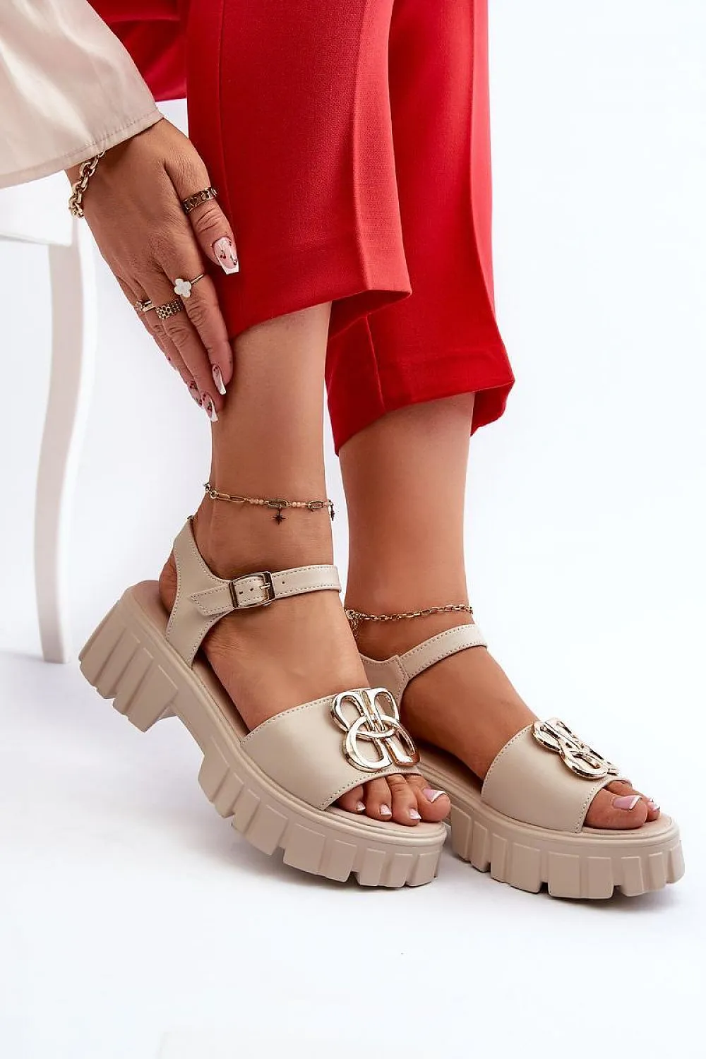 Heel sandals