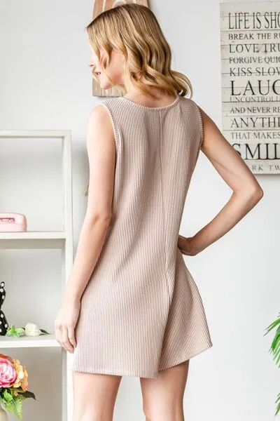 Heimish Scoop Neck Wide Strap Romper