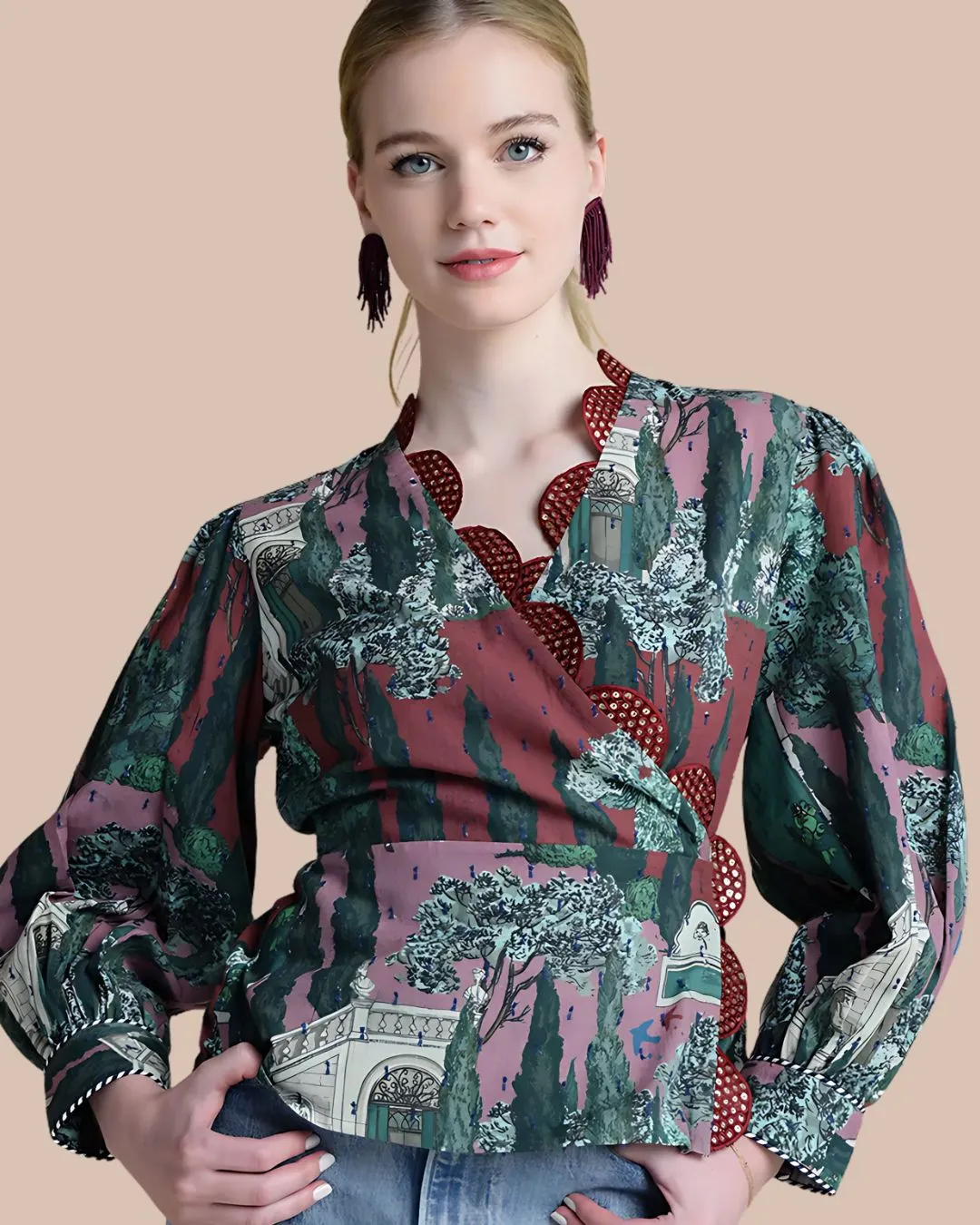 Helen Pink Top