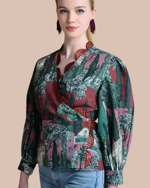 Helen Pink Top