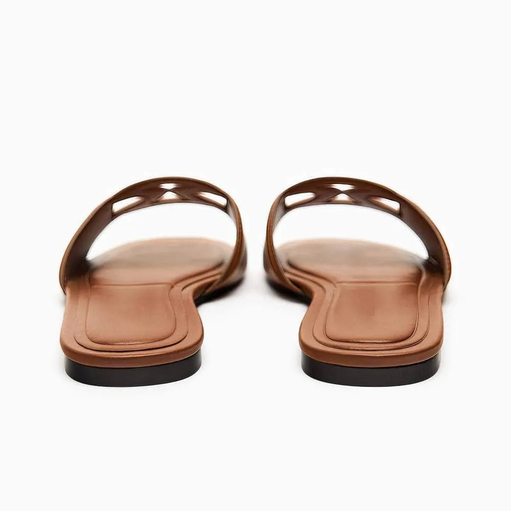 Interlocking Flat Padded Slippers
