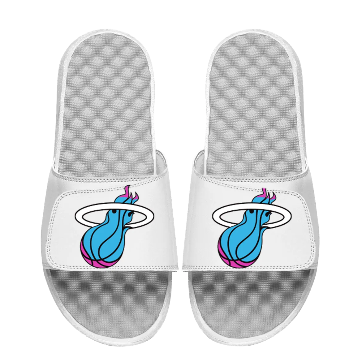 Islide Miami HEAT Original Vice Logo Sandals