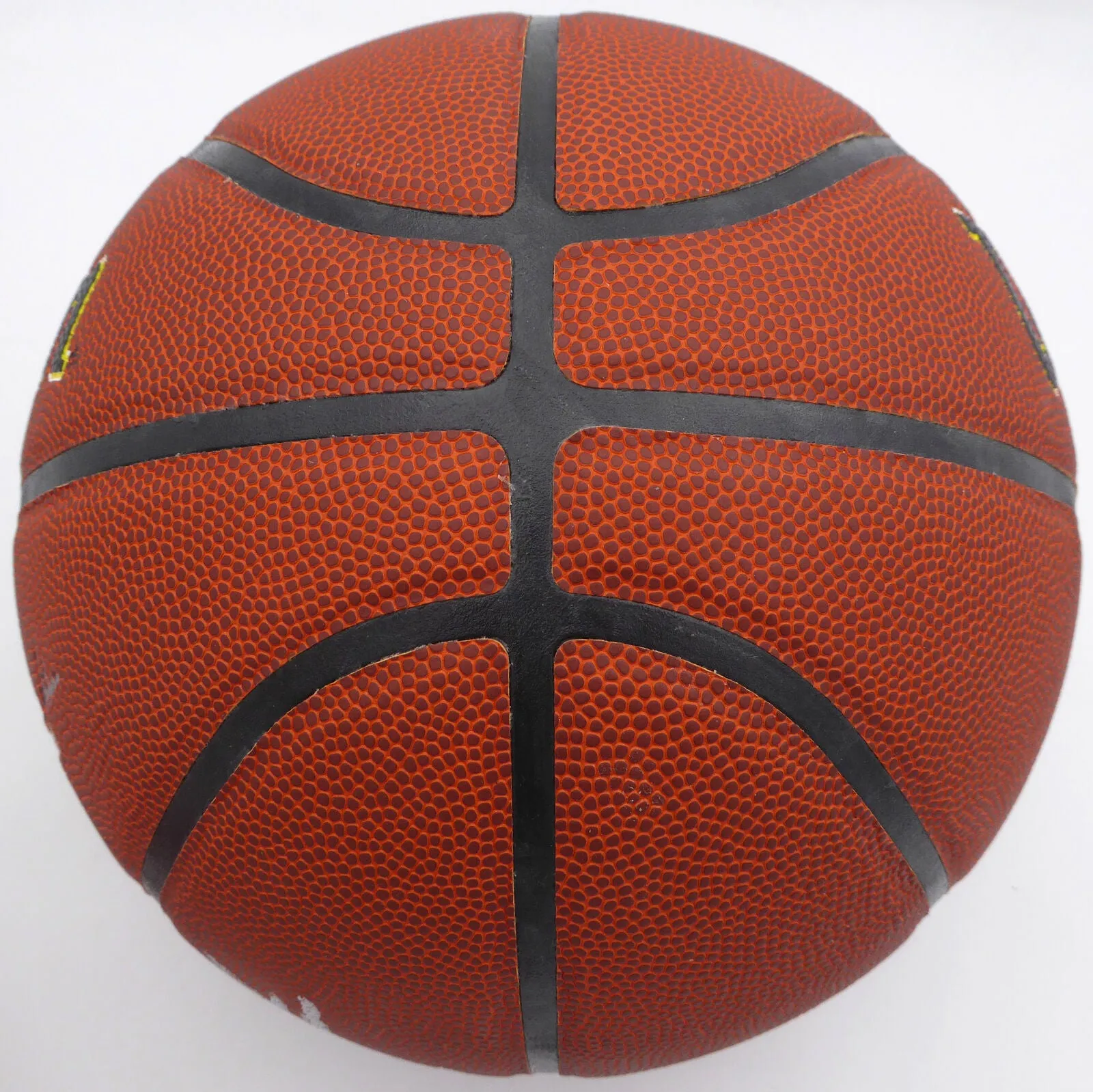 John Stockton Autographed Basketball Utah Jazz (Smudged) Beckett QR #1W271700