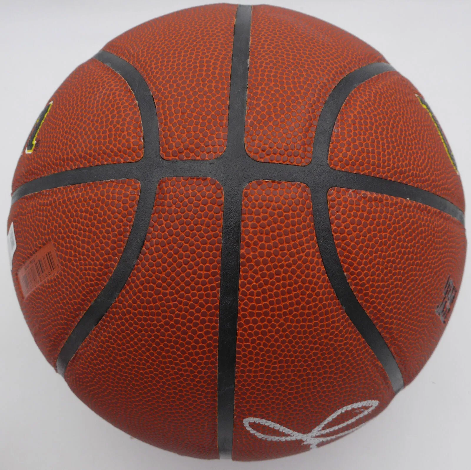 John Stockton Autographed Basketball Utah Jazz (Smudged) Beckett QR #1W271720