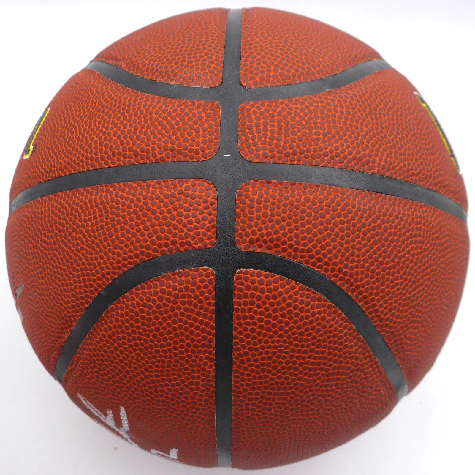 John Stockton Autographed Basketball Utah Jazz (Smudged) Beckett QR #1W271720