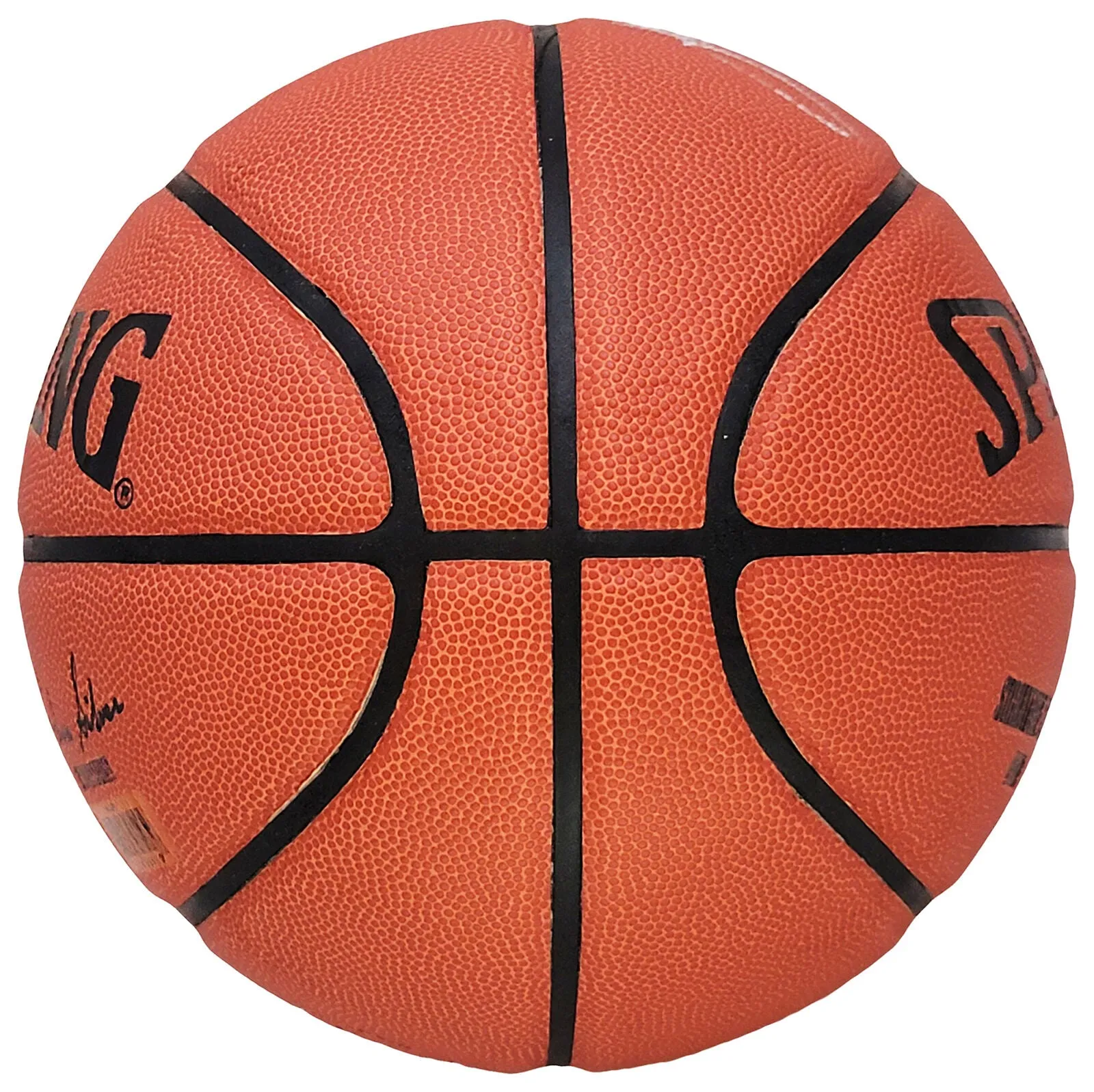 JORDAN POOLE AUTOGRAPHED SPALDING SERIES BASKETBALL WARRIORS BECKETT 211898