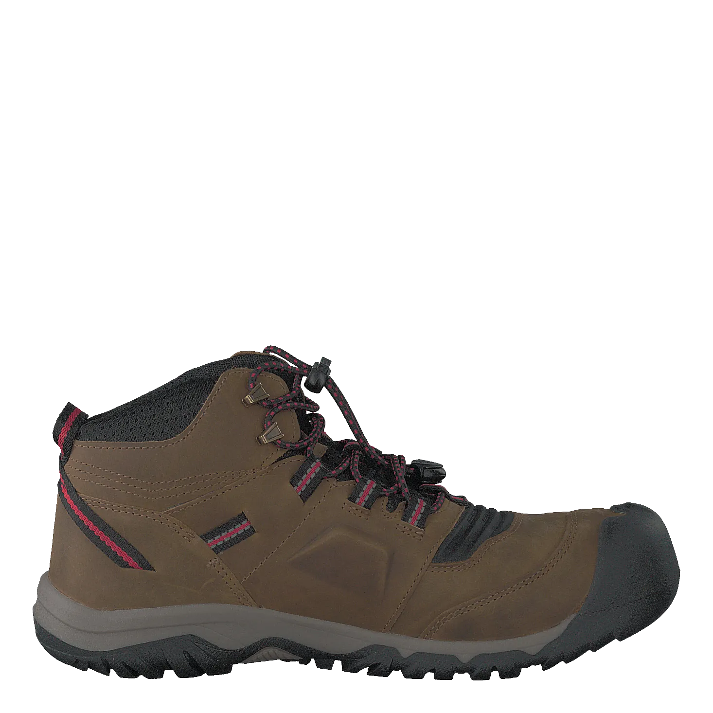 Ke Ridge Flex Mid Wp Bison-red Carpet