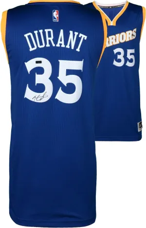 Kevin Durant Signed Autographed Golden State Warriors Basketball Jersey (Panini COA)