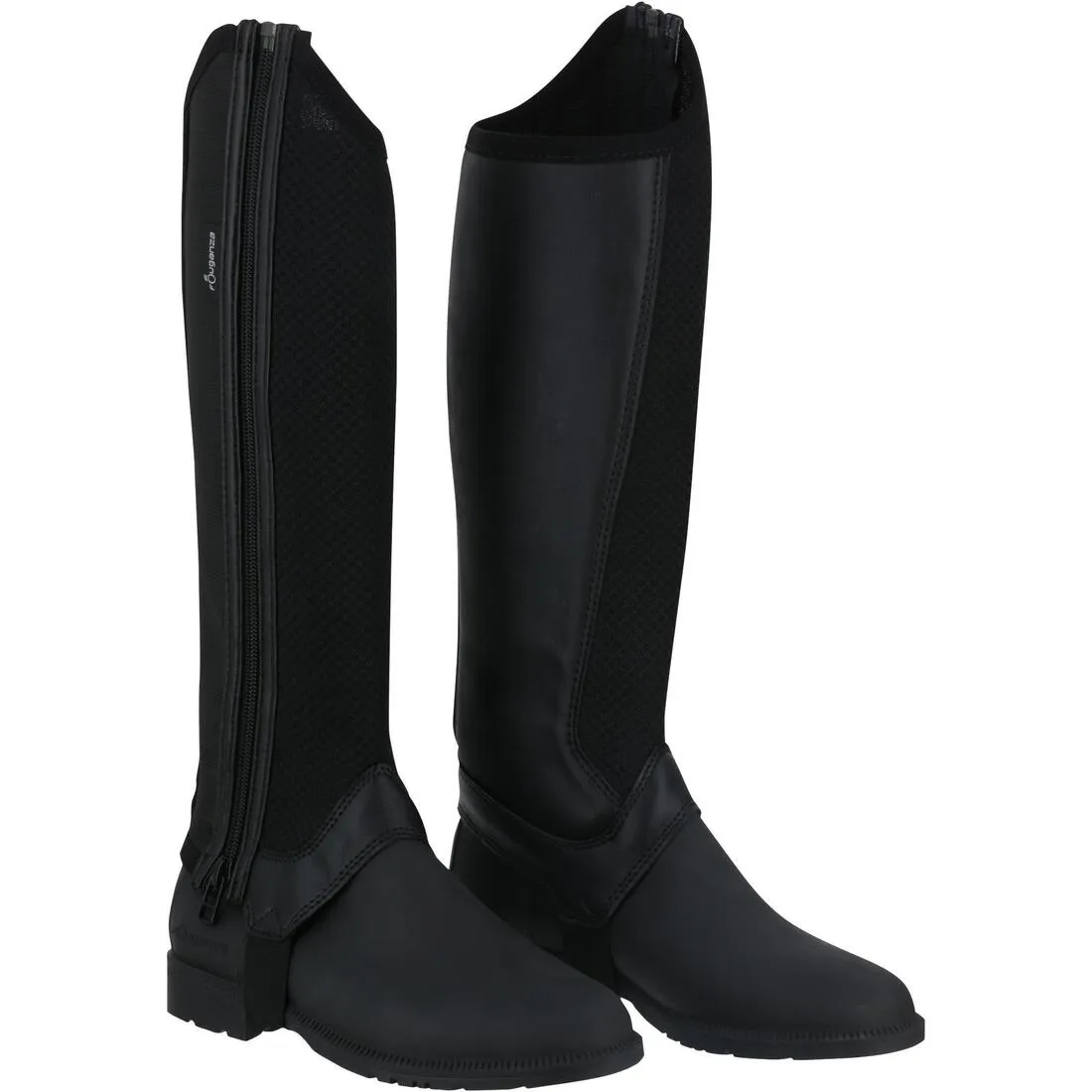 Kids' Horse Riding Mesh Half Chaps 100