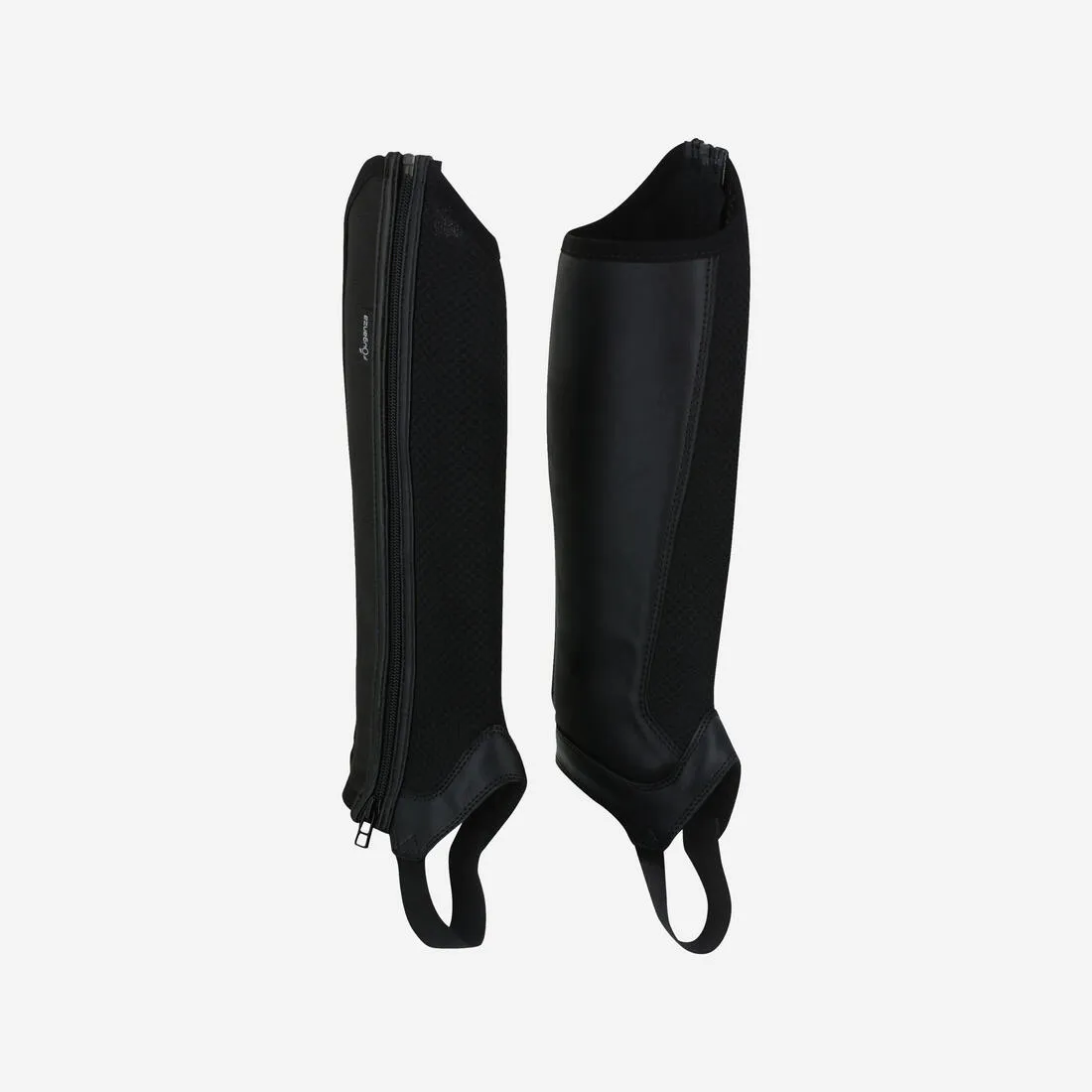 Kids' Horse Riding Mesh Half Chaps 100