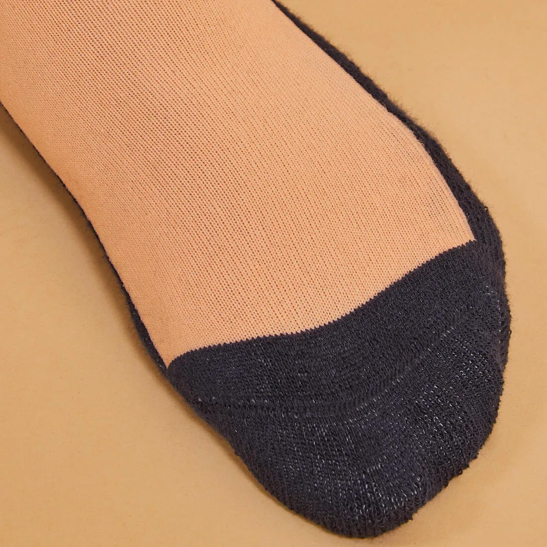 Kids' Horse Riding Socks SKS100 - Petrol Stripes