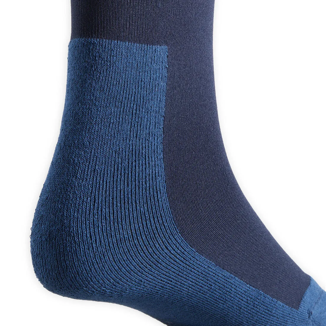 Kids' Horse Riding Socks SKS100 - Petrol Stripes