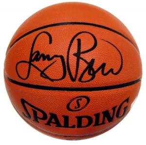 Larry Bird Signed Autographed Full-Sized Spalding NBA Basketball (ASI COA)