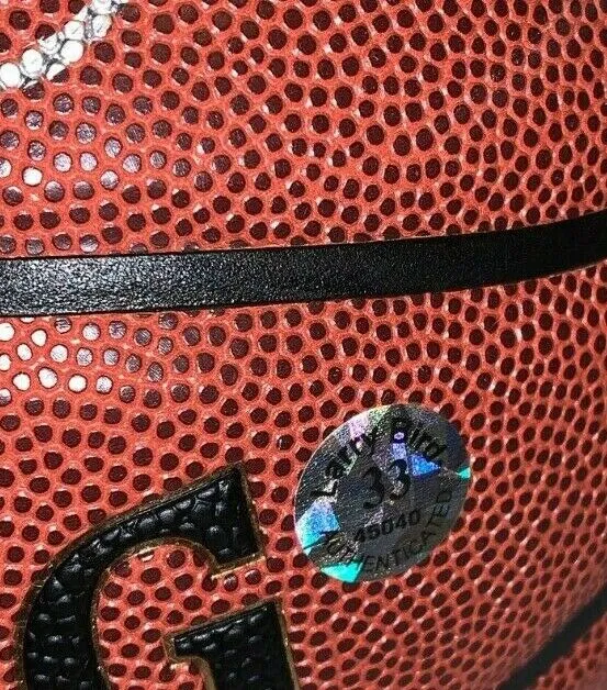 Larry Bird Signed Autographed Spalding Basketball Player Holo