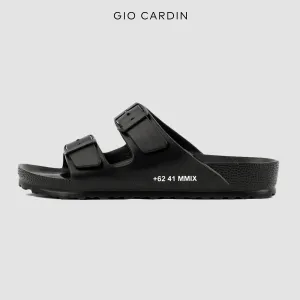 LEON SANDALS | TRIPLE BLACK | UNISEX