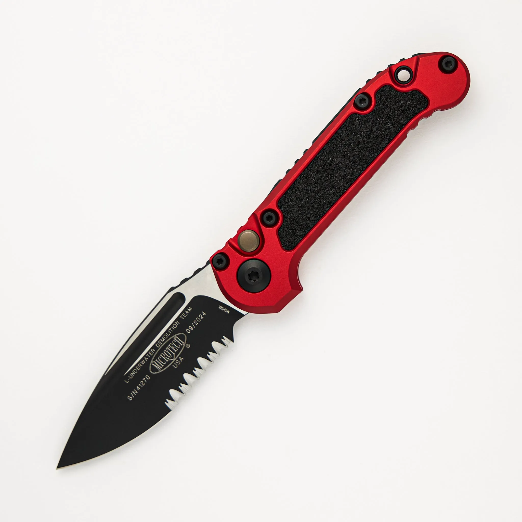 L.U.D.T. S/E Gen III Red Partial Serrated 1135-2 RD