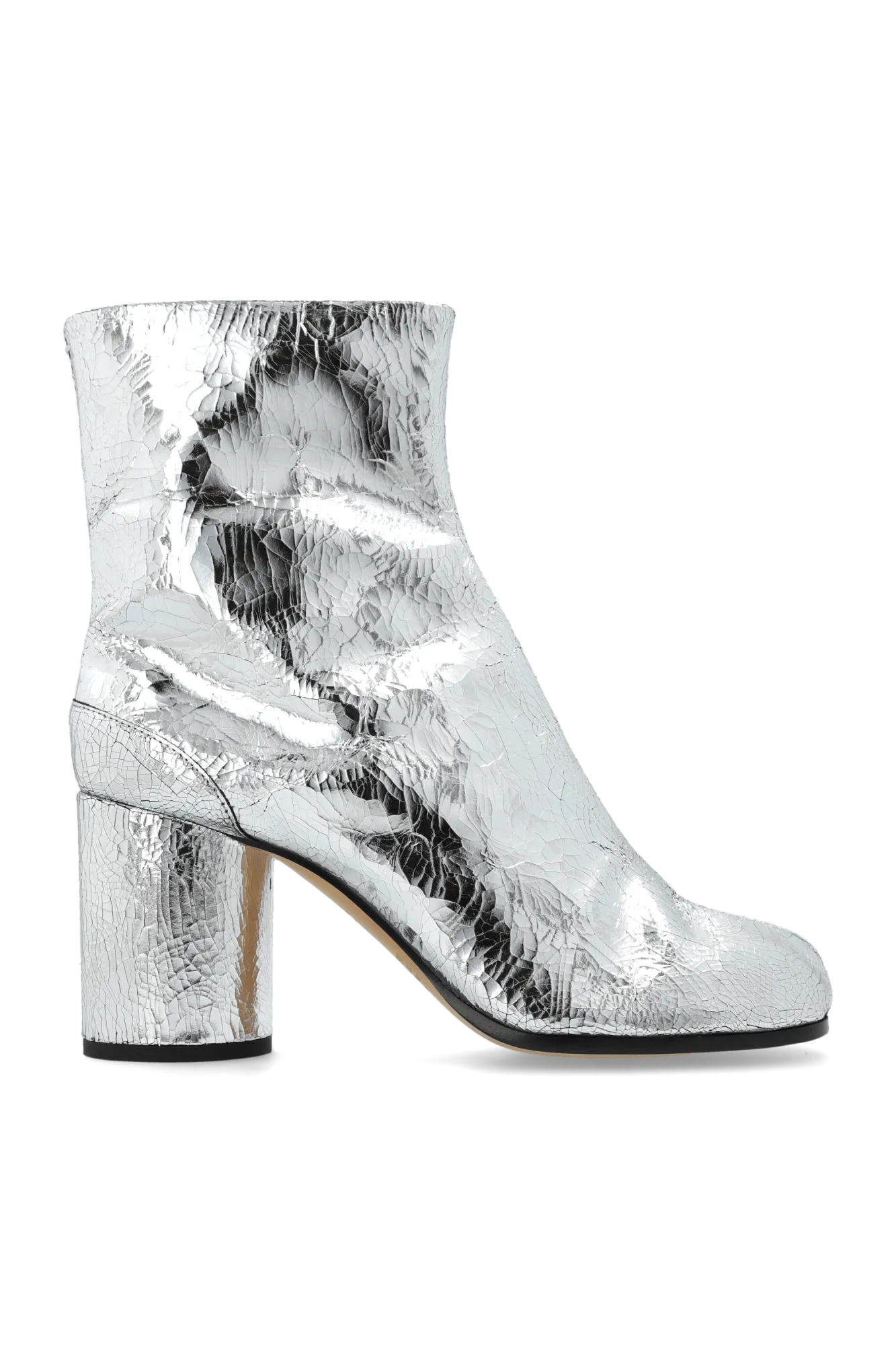 Maison Margiela Heeled ankle boots Tabi in SILVER - 38
