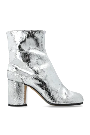 Maison Margiela Heeled ankle boots Tabi in SILVER - 38