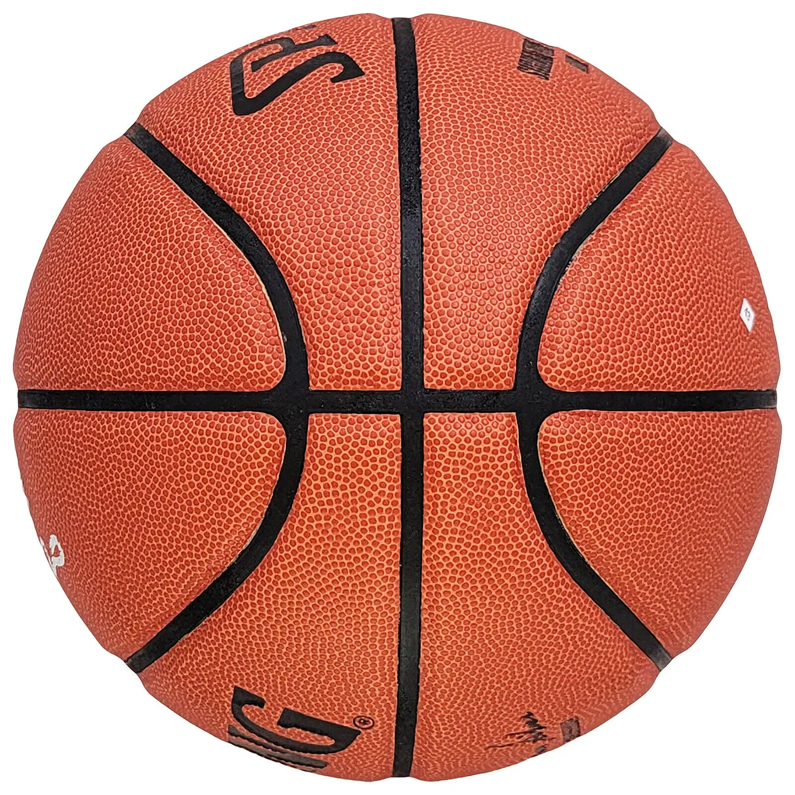 MANU GINOBILI AUTOGRAPHED SPALDING SIGNATURE BASKETBALL SPURS BECKETT 211904