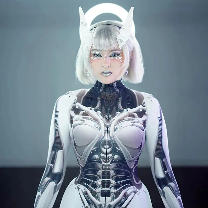 Mech Tech Skeleton Bodysuit