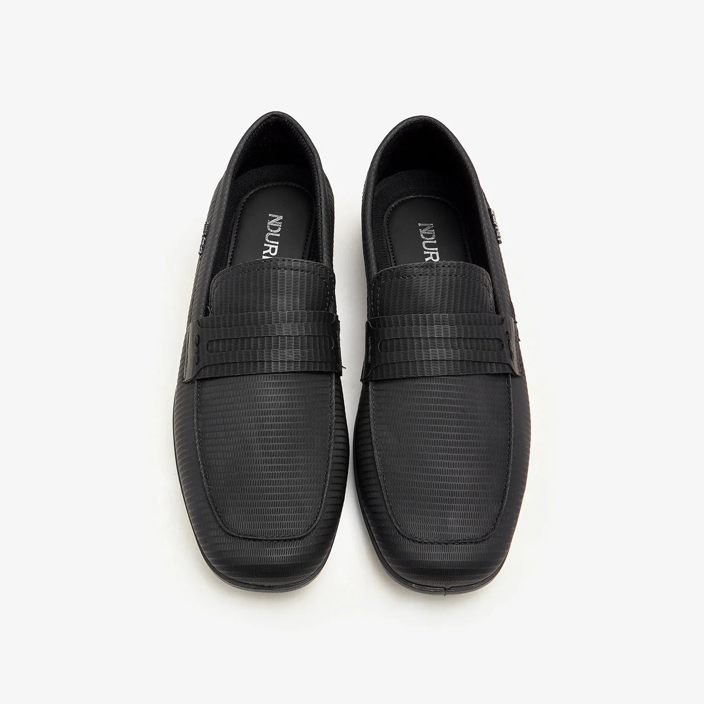 Men's Textured Loafers