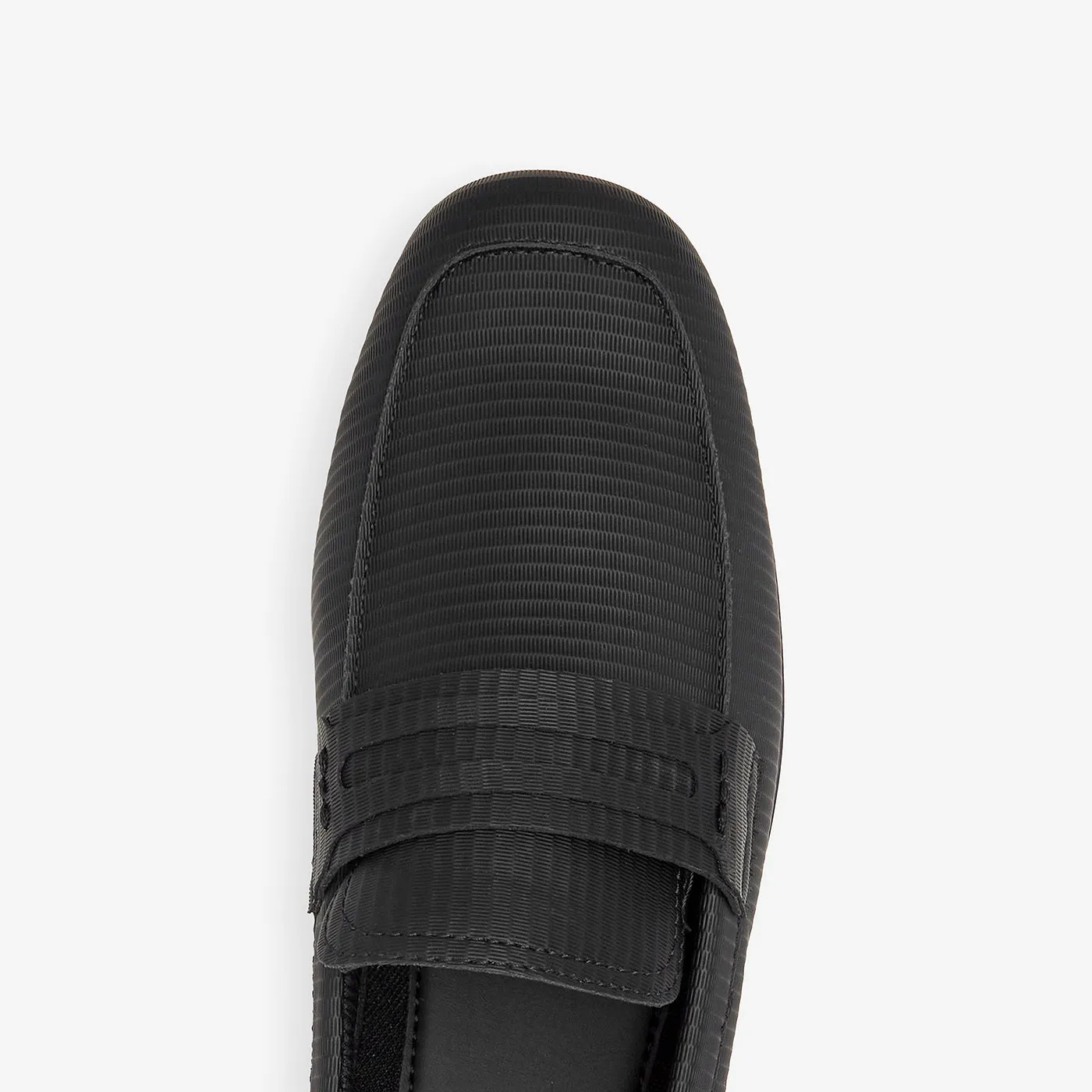 Men's Textured Loafers