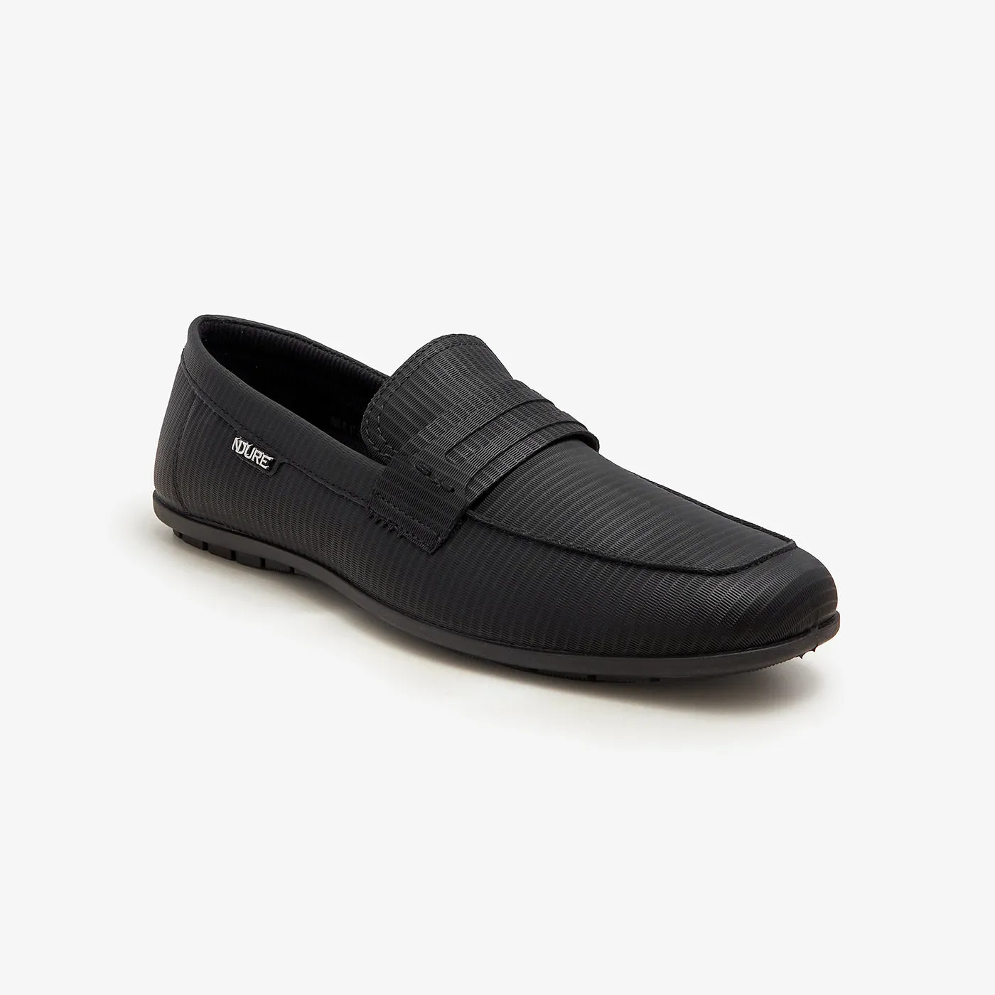 Men's Textured Loafers