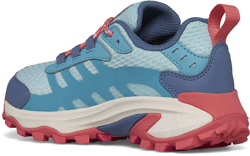 Merrell Moab Speed 2 Waterproof Junior Walking Shoes - Blue